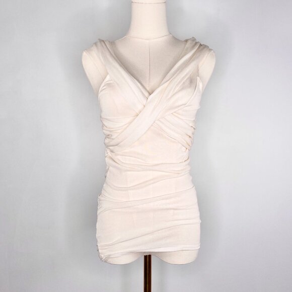 Ana Molinari - Creme wrap camisole blouse - Picture 4 of 9